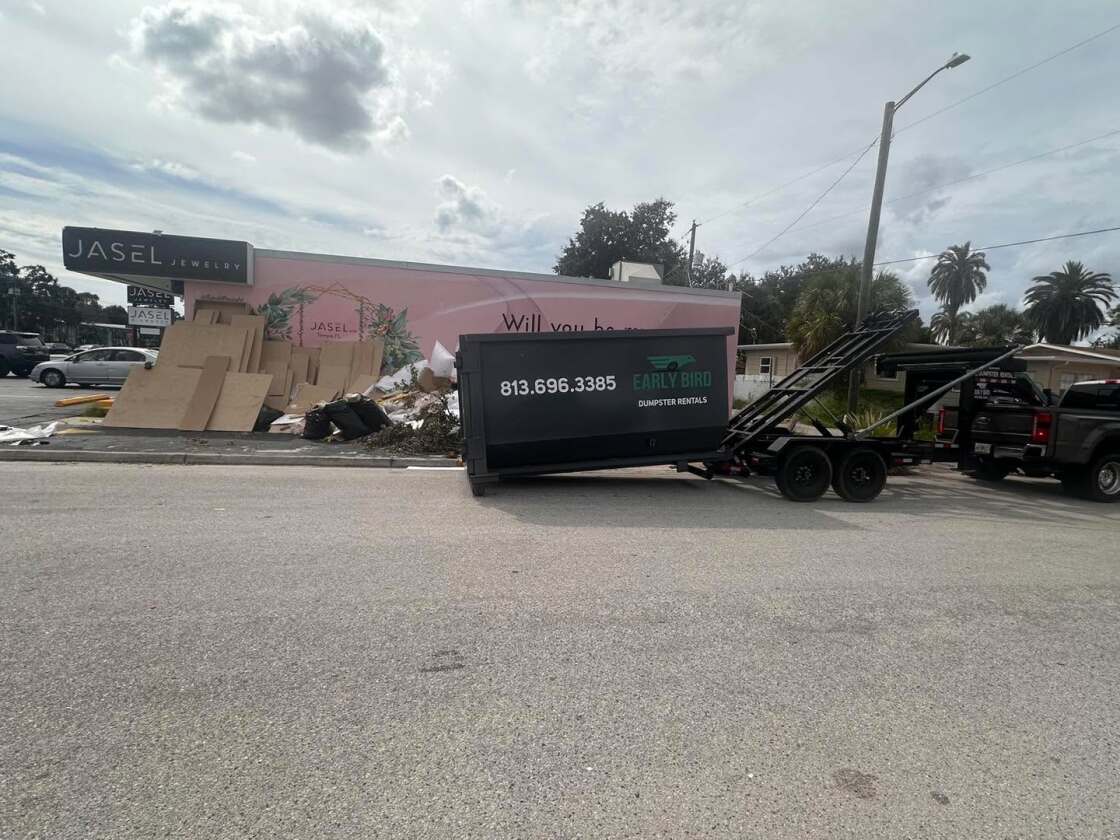 Dumpster Rentals in South Tampa, FL | Early Bird Dumpster Rental ...